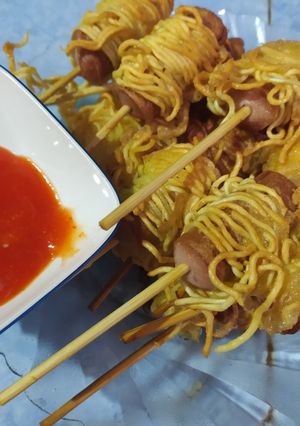 Foto resep Sosis Gulung Mie Telur