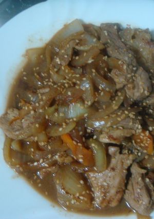 (醍醐味)薑燒嫩里肌 的食譜成品照片