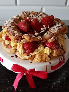 O poză a rețetei Paris- Brest.