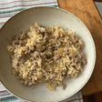 Arroz con carne picada