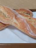 Barras de pan casero con prefermento