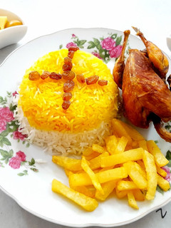 عکسی از دستور بلدرچین سرخ شده