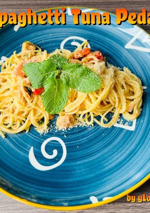 Foto resep Spaghetti Tuna Pedas ala Mama Asi / yLoVeA