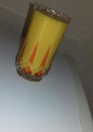 A picture of Mango drink.