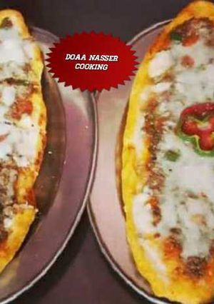 صورة لوصفة البيدا (البيتزا) التركي