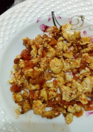 A picture of Scrambled eggs.