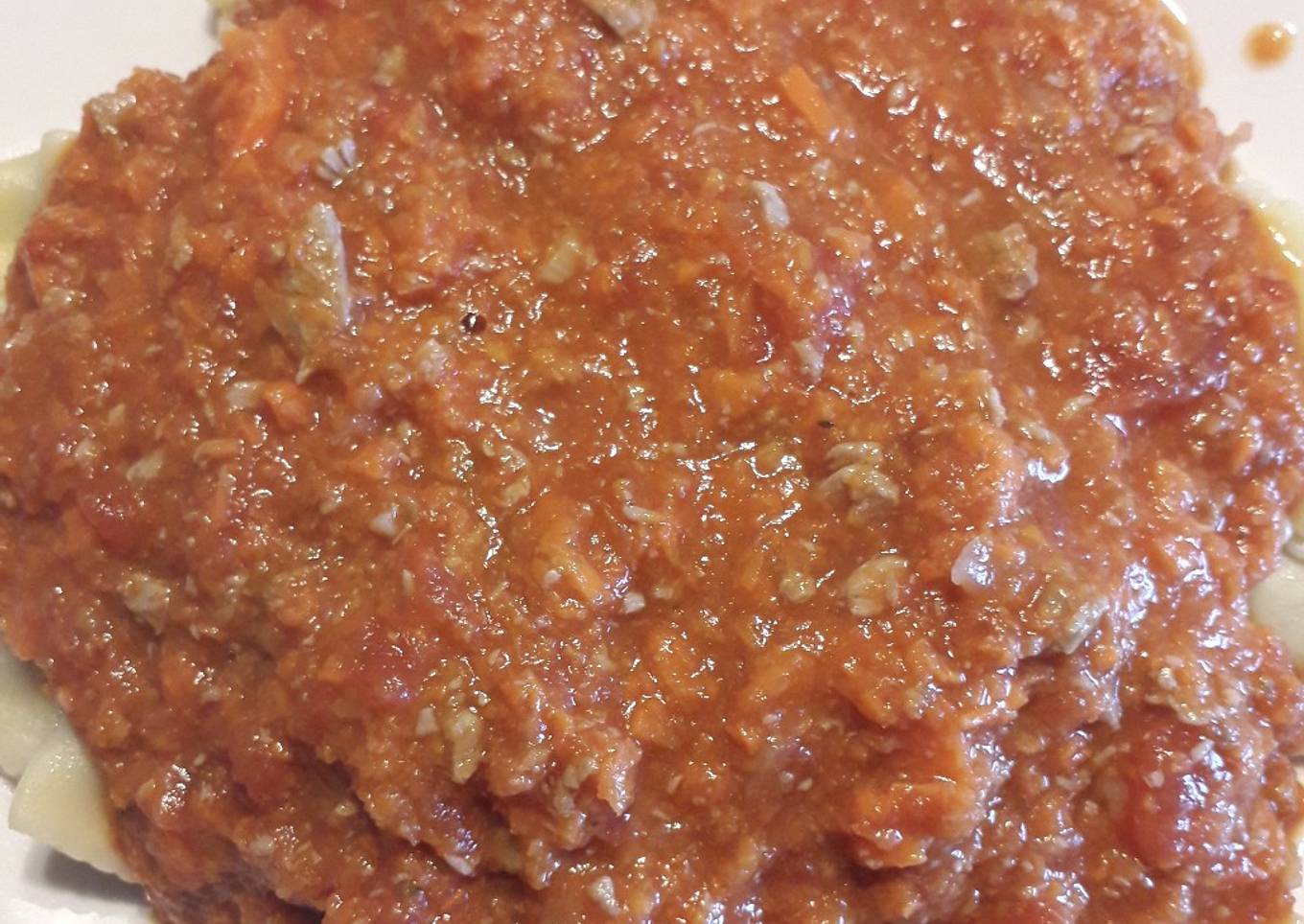 Salsa tomate de carne y otros