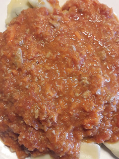 Una foto de Salsa tomate de carne y otros