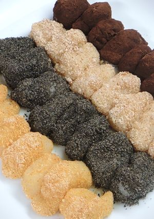 【電鍋麻糬】又軟又香Q的麻糬自己做 的食譜成品照片