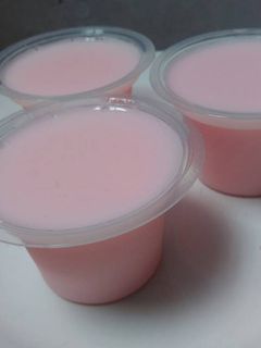 Foto resep Silky Puding Strawberry