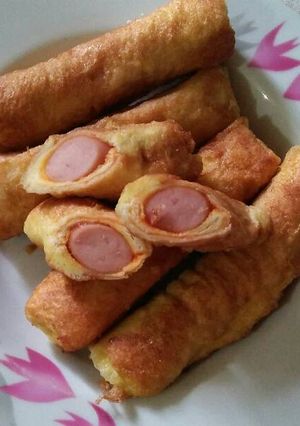 Foto resep Roti Gulung Isi Sosis