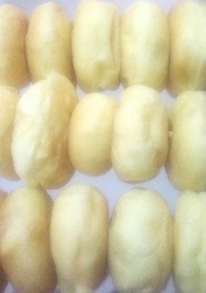 Foto resep Donat autolisis percobaan pertama