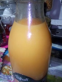 صورة لوصفة عصير الجزر والليمون