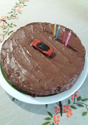 Une photo de Gâteau express! Un mosaïque au chocolat et au nutella