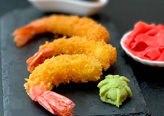 Эби темпура (креветки)