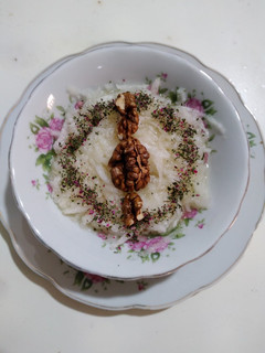 عکسی از دستور سالاد تُرب سفید