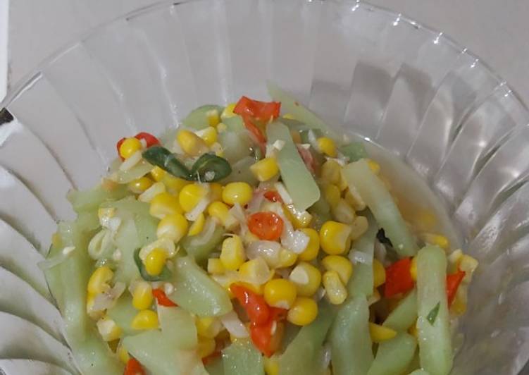 Bumbu memasak Oseng Labu siam jagung yang nikmat