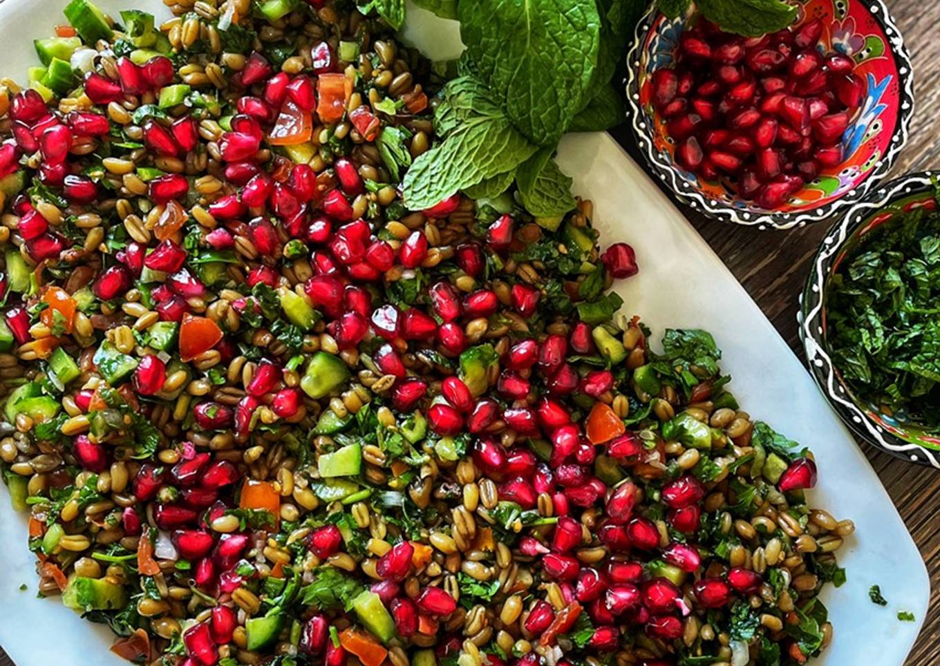 Step-by-Step Guide to Make Quick Freekeh salad