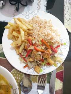 Una foto de Ensalada de Crutones con tocineta