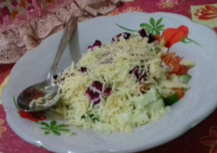 Salad Creamy Latte yang Sehat