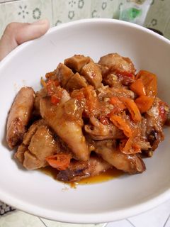 Foto resep Cumi asin pedas manis