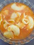 Macaroni Aloo in tomato