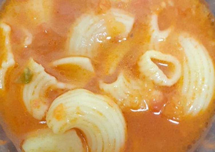 Step-by-Step Guide to Make Quick Macaroni Aloo in tomato