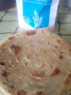 A picture of Soft layered chapati.