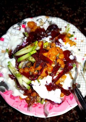 मटर चाट (Matar Chat recipe in hindi) रेसिपी मुख्य फोटो