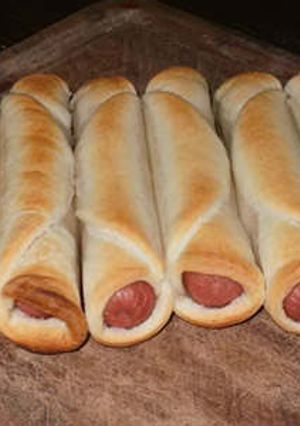 Una foto de Salchichas envueltas en masa