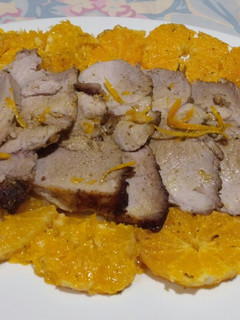 Una foto de Paletilla de cerdo asada a la naranja