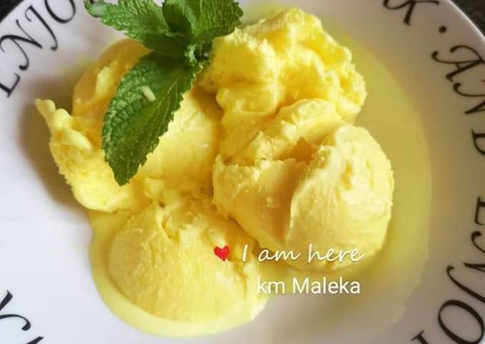 Step-by-Step Guide to Make Favorite Yellow mellow ice cream