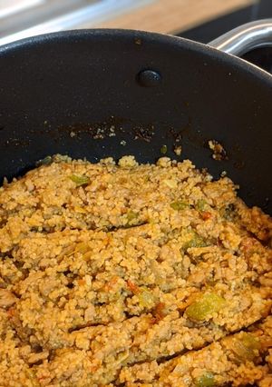 Foto principal de Cous-cous con carne picada al Ras al Hanout