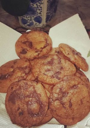 Foto resep Chewy Fudgy Chocolate Cookies