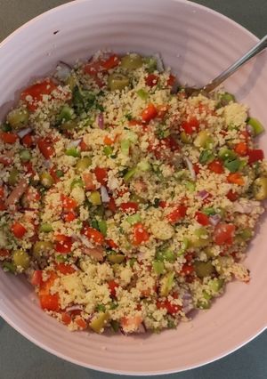 Una foto de Ensalada de cuscús