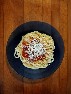 Bazsalikomos paradicsomos tészta 🍅🌱 recept fotója