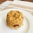 Muffin de plátano en mug o taza