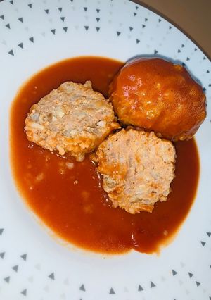 Paradicsomos húsgombóc recept fotója