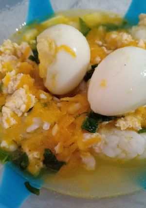 Foto resep BB Booster Sup telur puyuh MPASI 8-12 bulan