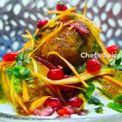 A picture of Dahi Vada Made From Kuttu Atta - Easy and Healthy Recipe -  दही वड़ा.