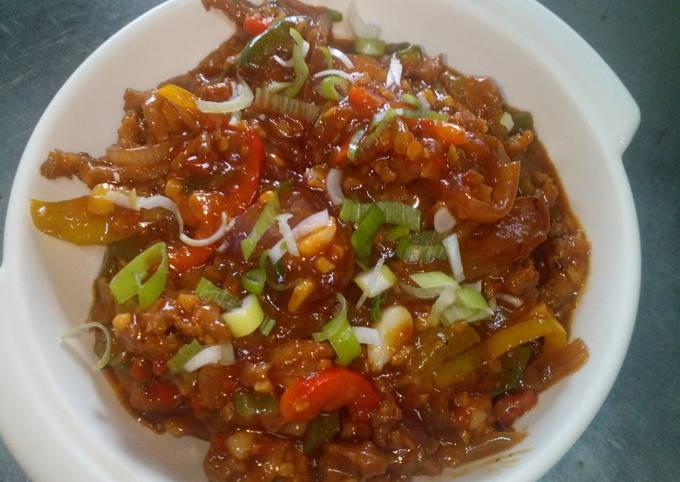 Szechuan pork