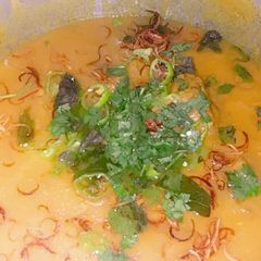 A picture of Daal Ghousht.