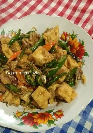 Foto resep Tumis tahu teri cabe hijau