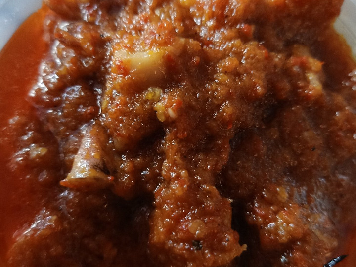  Resep bikin Cumi asin sambal bawang untuk Hari Raya  lezat