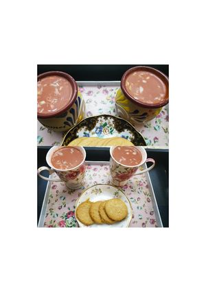 কাশ্মীরী গোলাপী চা। Kashmiri pink tea রেসিপির প্রধান ছবি