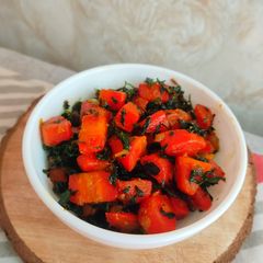 A picture of Gajar Methi.