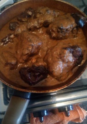 Una foto de Rabo de toro en su salsa