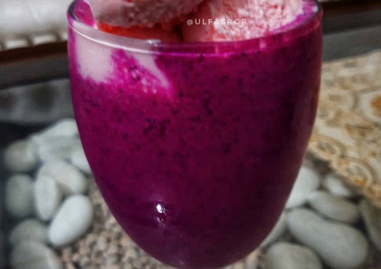 Bagaimana Membuat Smoothies Buah Naga, Semangka, Kiwi, Bisa Manjain Lidah