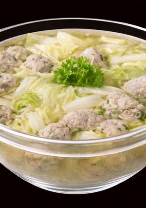 Hình của món SP.0019 - Canh Cải Thảo Nấu Giò Sống.