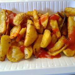 A picture of Baked potato chip's#favoritekidsrecipe.